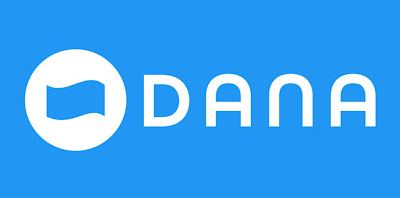 Logo Dana Background Biru