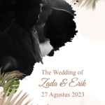 Undangan Pernikahan Zada dan Erik